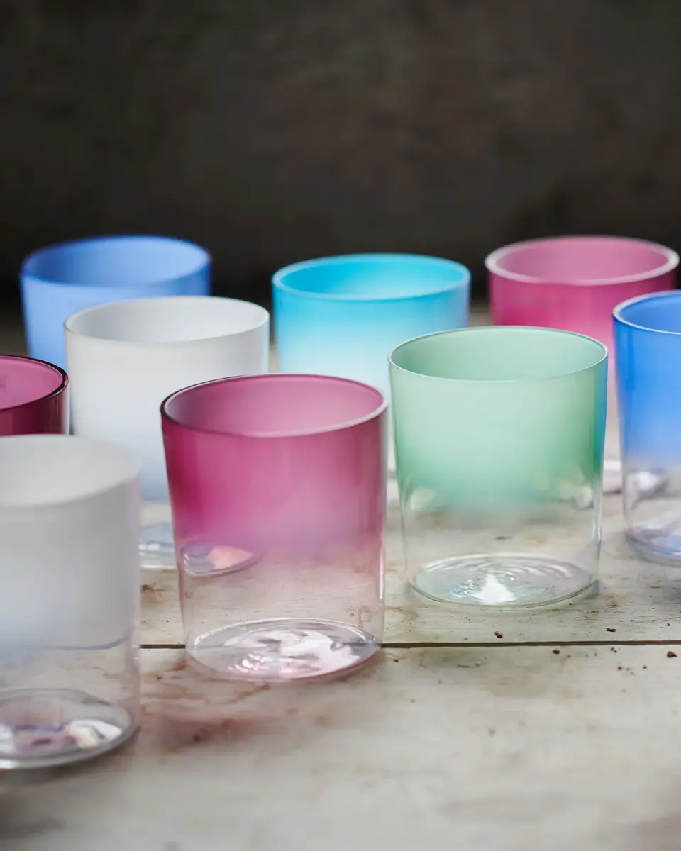 Emporio Sirenuse Gradient Tumbler Glass | Thumbnail 8 Emporio Sirenuse Gradient Tumbler Glass | Thumbnail 8