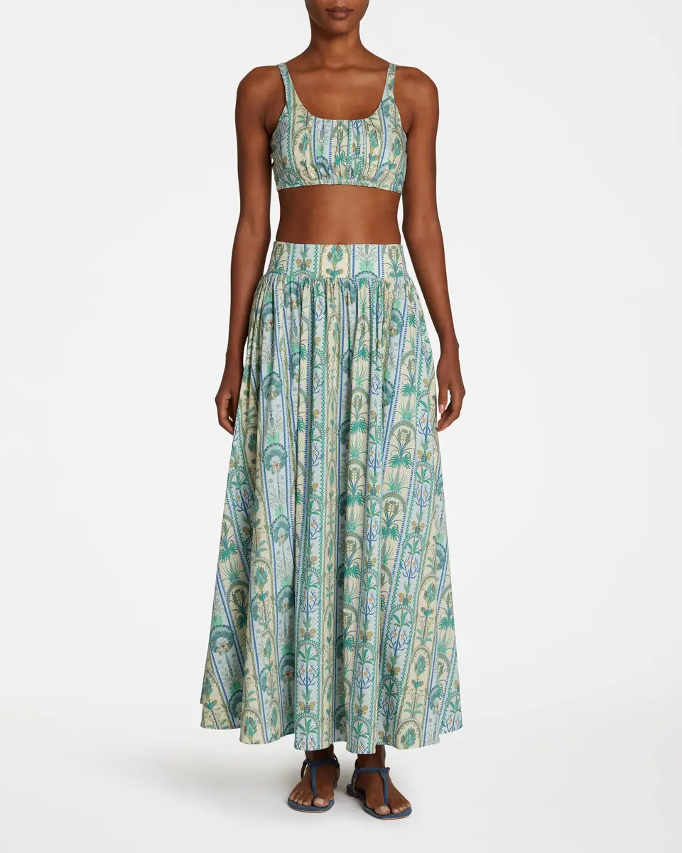 Emporio Sirenuse Judith Mughal Garden Top | Thumbnail 3
