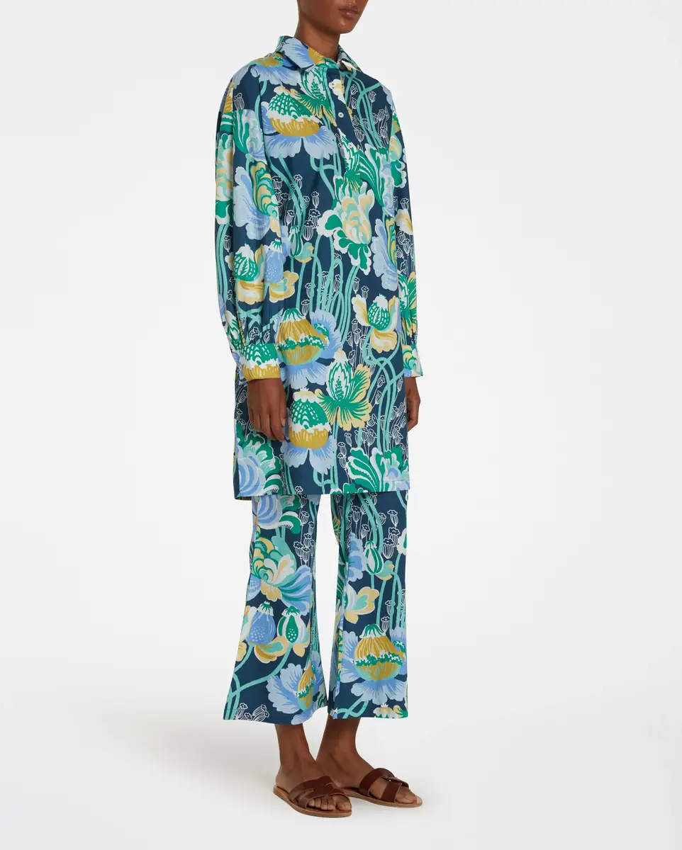 Emporio Sirenuse Long Raissa Poppy Shirt | Thumbnail 3 Emporio Sirenuse Long Raissa Poppy Shirt | Thumbnail 3
