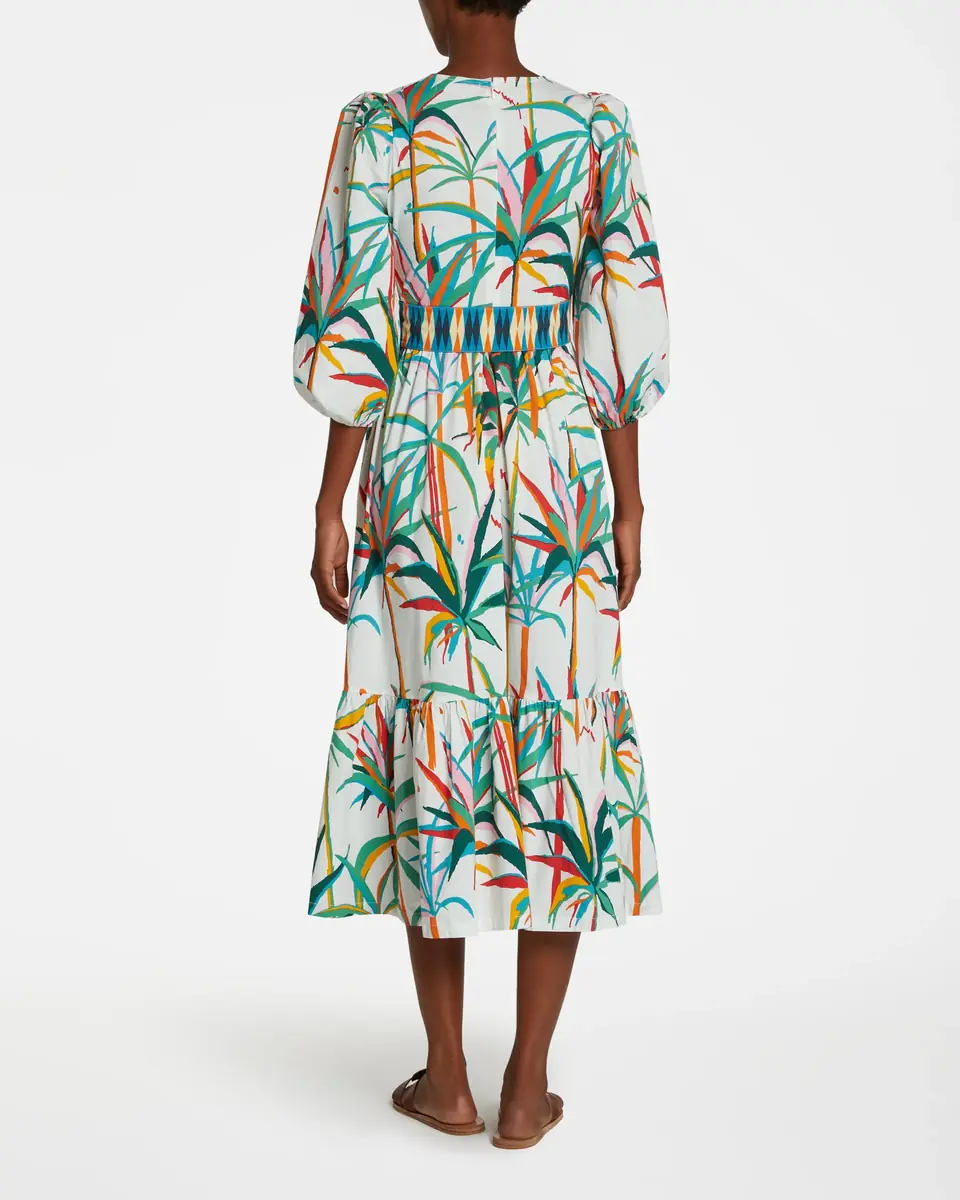Emporio Sirenuse Loretta Dress in Tropical Sunset | Thumbnail 3 Emporio Sirenuse Loretta Dress in Tropical Sunset | Thumbnail 3