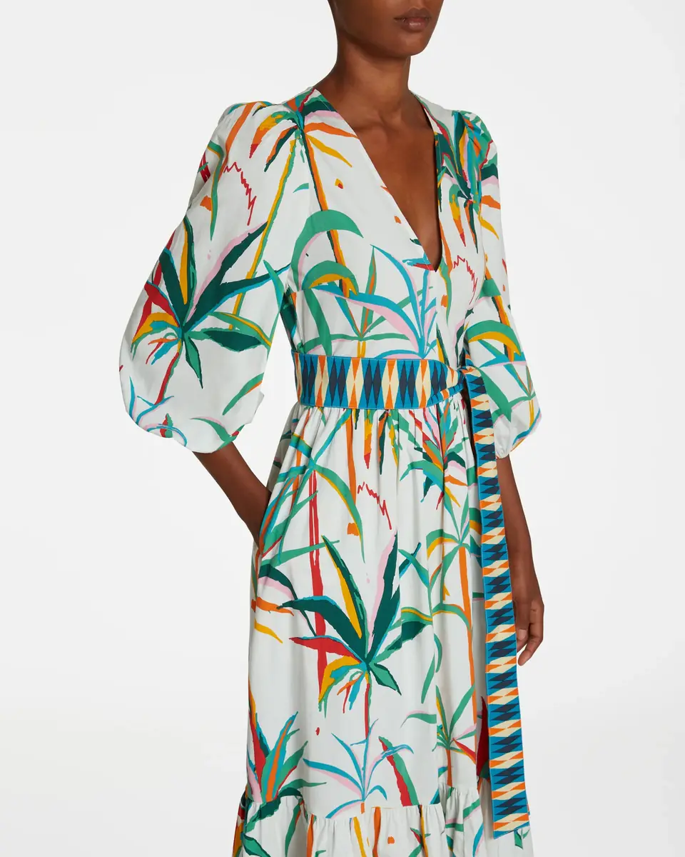 Emporio Sirenuse Loretta Dress in Tropical Sunset | Thumbnail 4 Emporio Sirenuse Loretta Dress in Tropical Sunset | Thumbnail 4