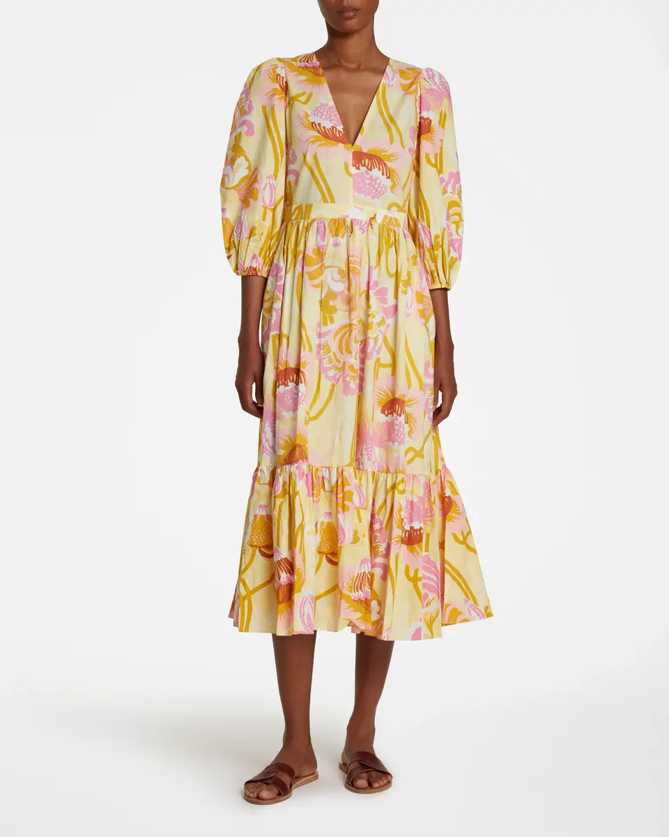 Emporio Sirenuse Loretta Poppy Dress | Thumbnail 2