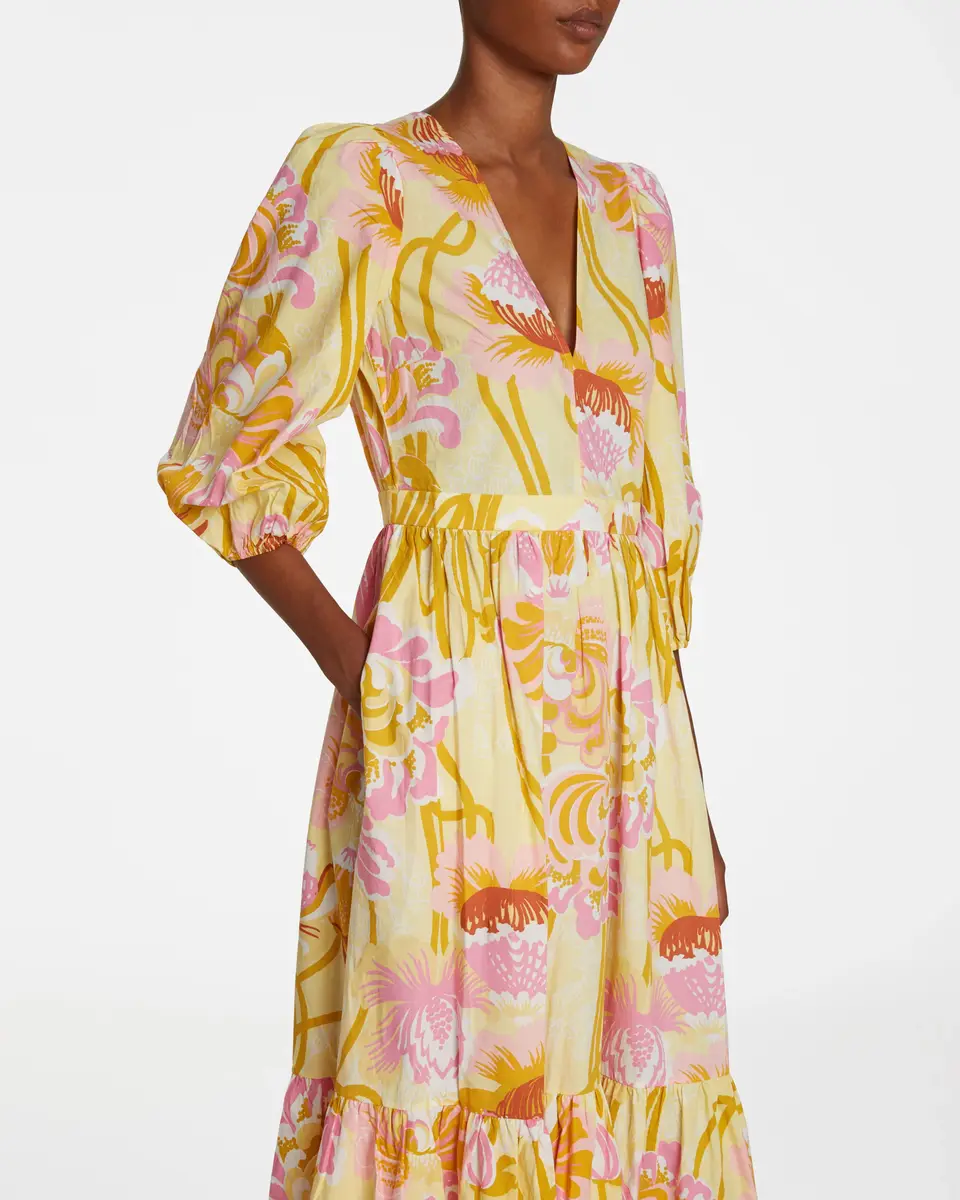 Emporio Sirenuse Loretta Poppy Dress | Thumbnail 3