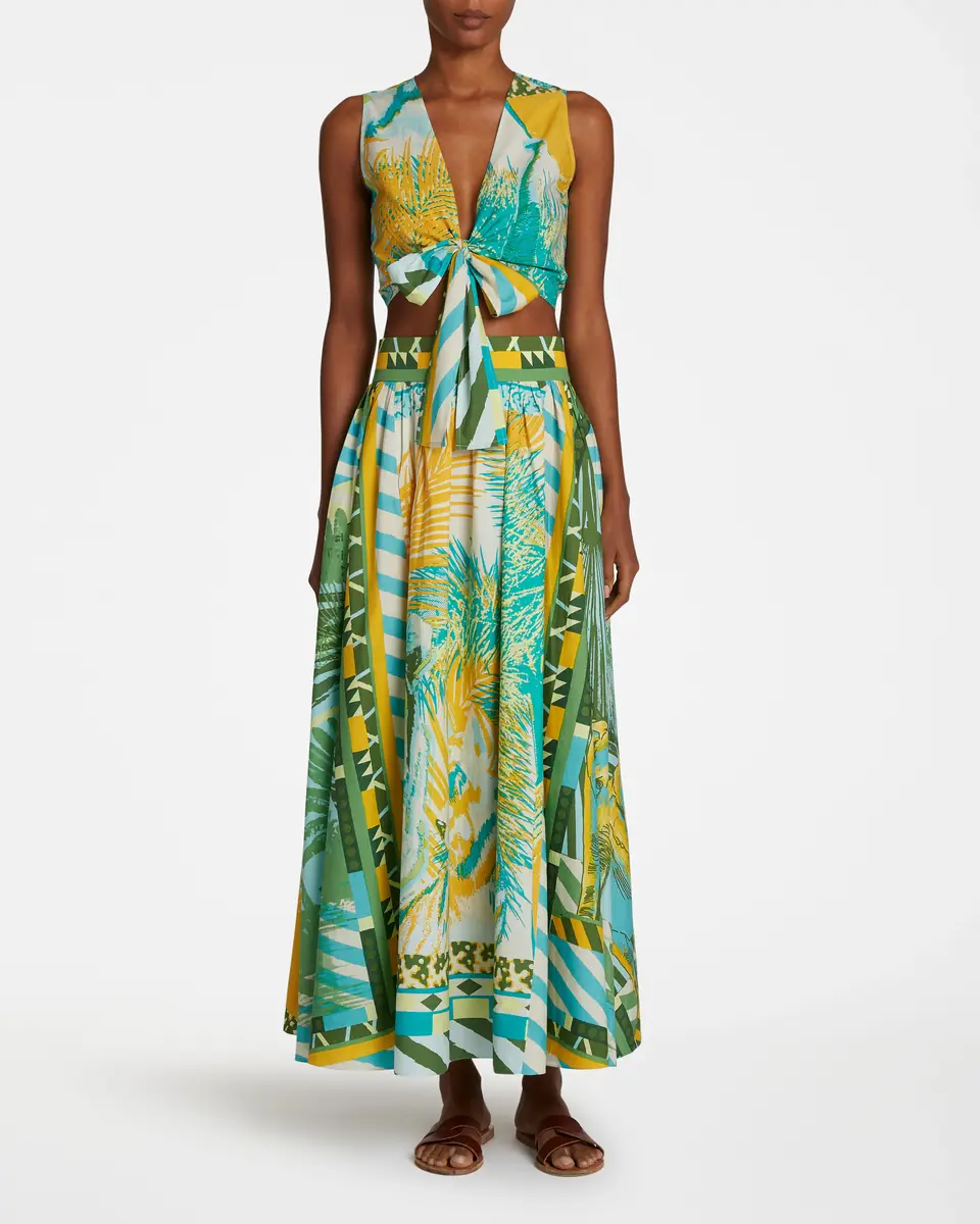 Emporio Sirenuse Ombretta Wild Life Skirt | Thumbnail 2 Emporio Sirenuse Ombretta Wild Life Skirt | Thumbnail 2