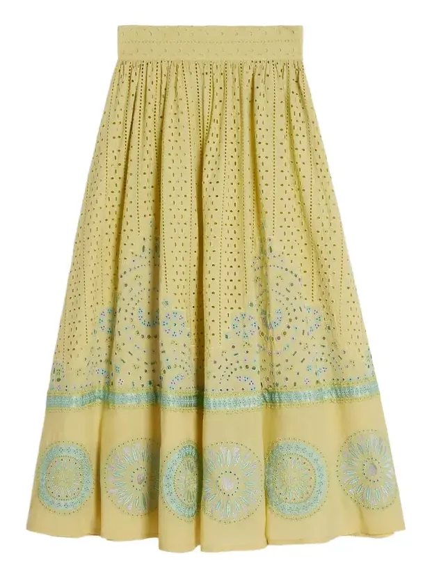Suri Skirt with Amalfi Embroidery Suri Skirt with Amalfi Embroidery