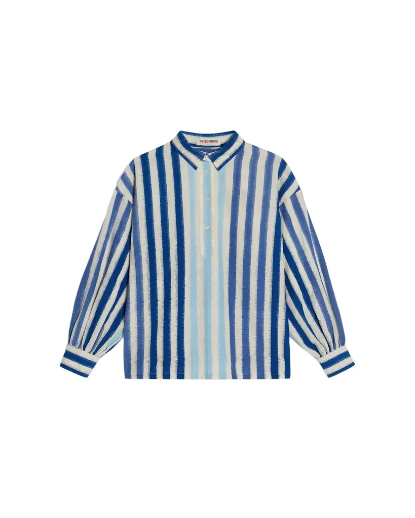 Emporio Sirenuse Tessa Shirt in Ikat Stripes