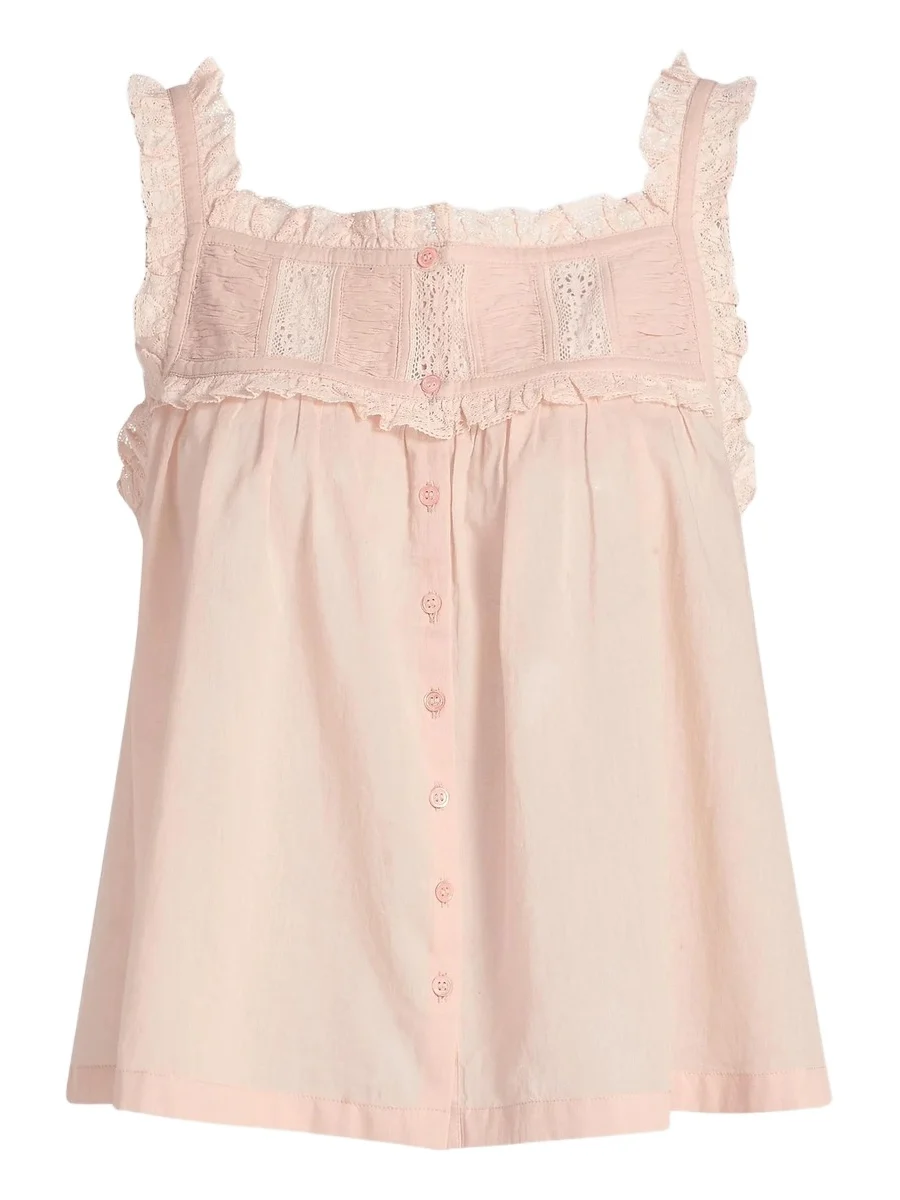 Women's Fidella Lace Cotton Top Women's Fidella Lace Cotton Top