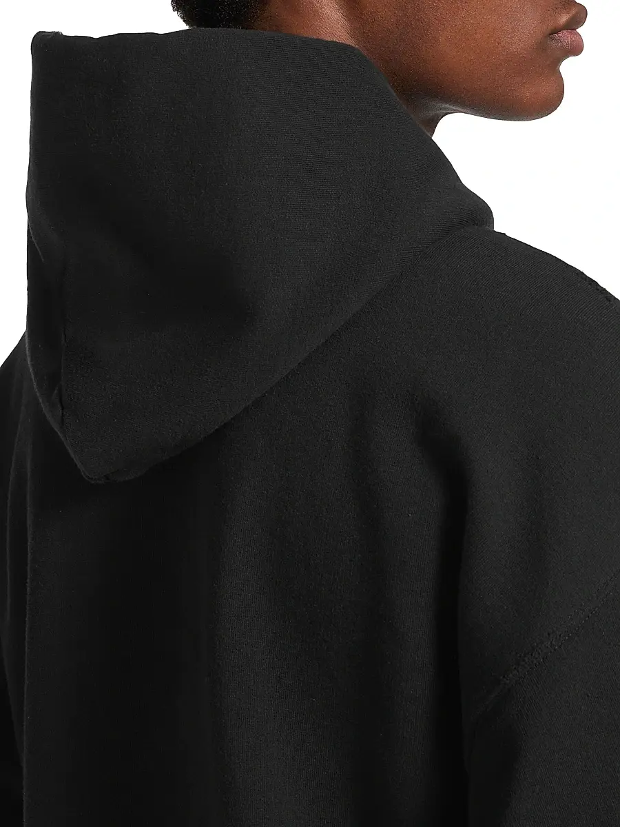 Balenciaga Men's Paris Thunderstorm Medium Fit Hoodie | Thumbnail 5 Balenciaga Men's Paris Thunderstorm Medium Fit Hoodie | Thumbnail 5
