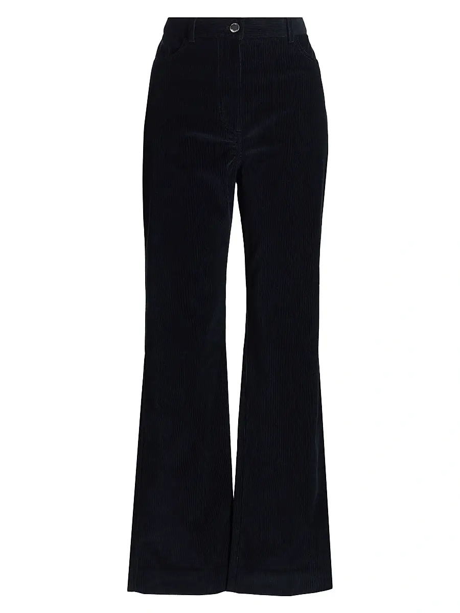 TOTEME Women's Straight Corduroy Trousers | Image 1 TOTEME Women's Straight Corduroy Trousers | Image 1