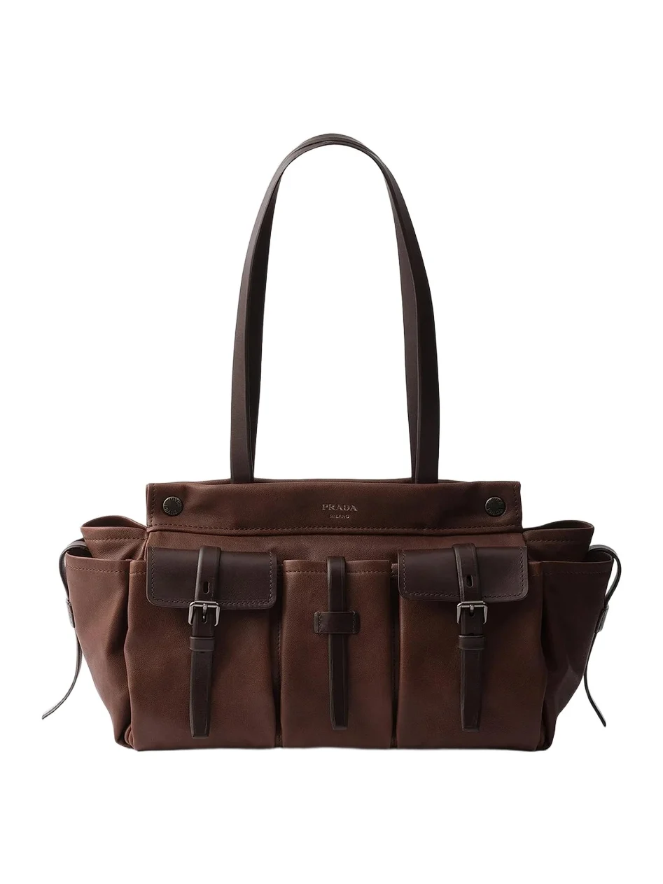 Women's Route Large Leather Tote Bag Women's Route Large Leather Tote Bag