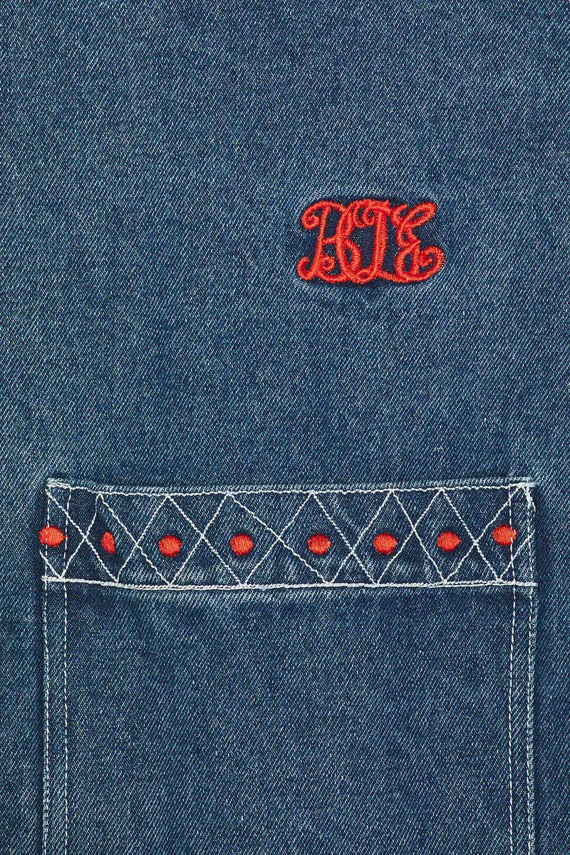 BODE Embroidered Denim Jacket | Thumbnail 5