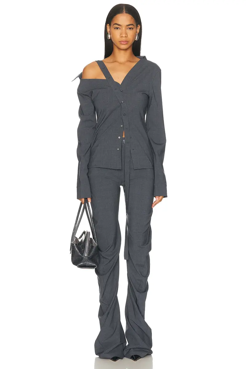 Jade Cropper Asymmetric Long Sleeve Top | Thumbnail 7 Jade Cropper Asymmetric Long Sleeve Top | Thumbnail 7