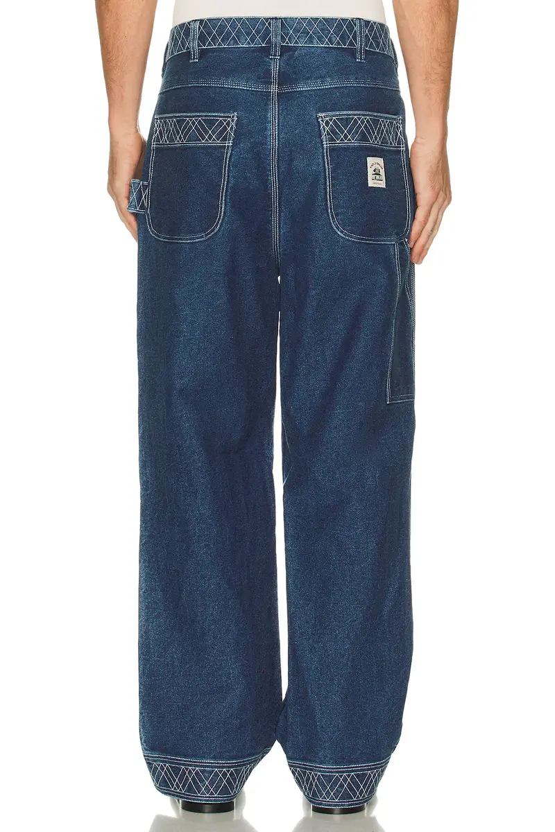 BODE Denim Embroidered Knolly Brook Jean | Thumbnail 3 BODE Denim Embroidered Knolly Brook Jean | Thumbnail 3