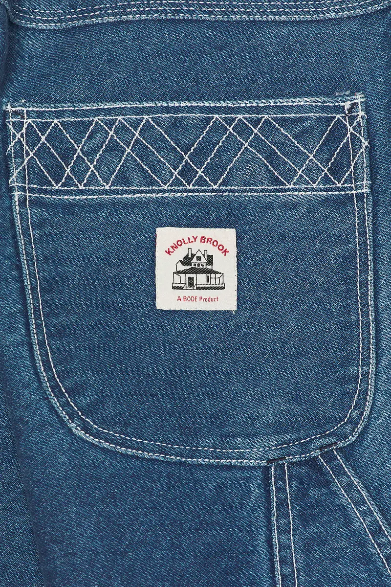 BODE Denim Embroidered Knolly Brook Jean | Thumbnail 6 BODE Denim Embroidered Knolly Brook Jean | Thumbnail 6