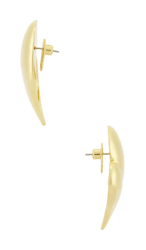 Jenny Bird Mega Art Heart Symmetrical Button Earring | Thumbnail 2