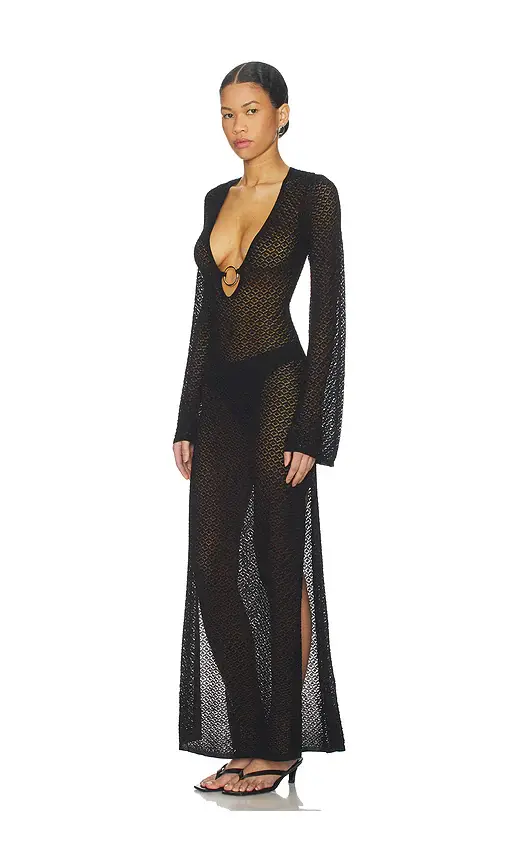 Bardot Bryn Crochet Maxi Dress | Thumbnail 2 Bardot Bryn Crochet Maxi Dress | Thumbnail 2