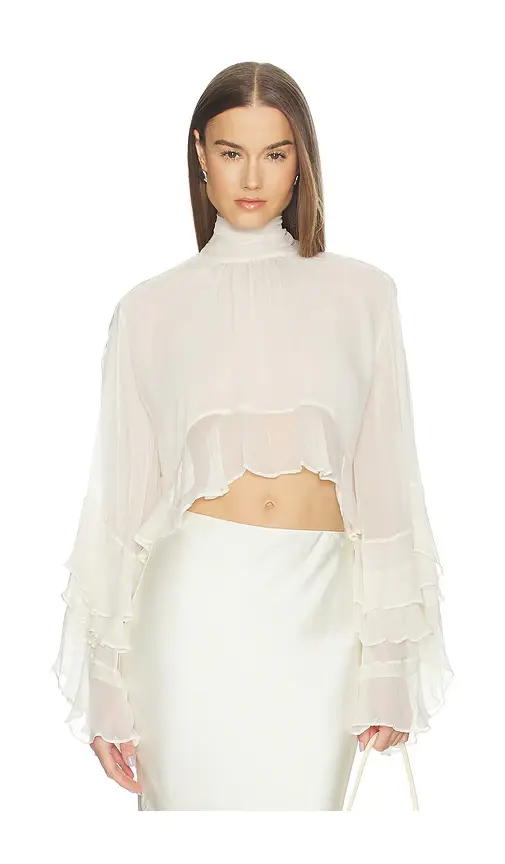 LOBA Zoe Ruffle Blouse