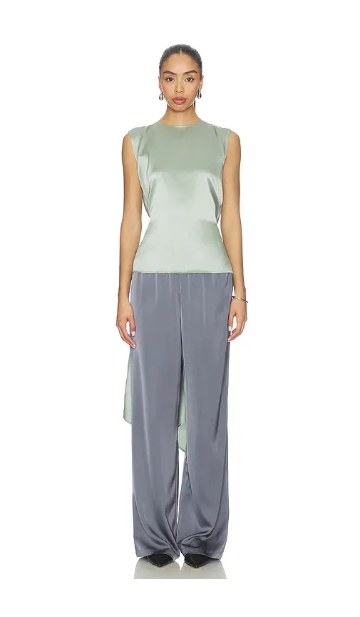 Helmut Lang Scarf Drape Top | Thumbnail 2 Helmut Lang Scarf Drape Top | Thumbnail 2