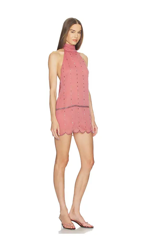 LOBA Addison Beaded Mini Dress | Thumbnail 2