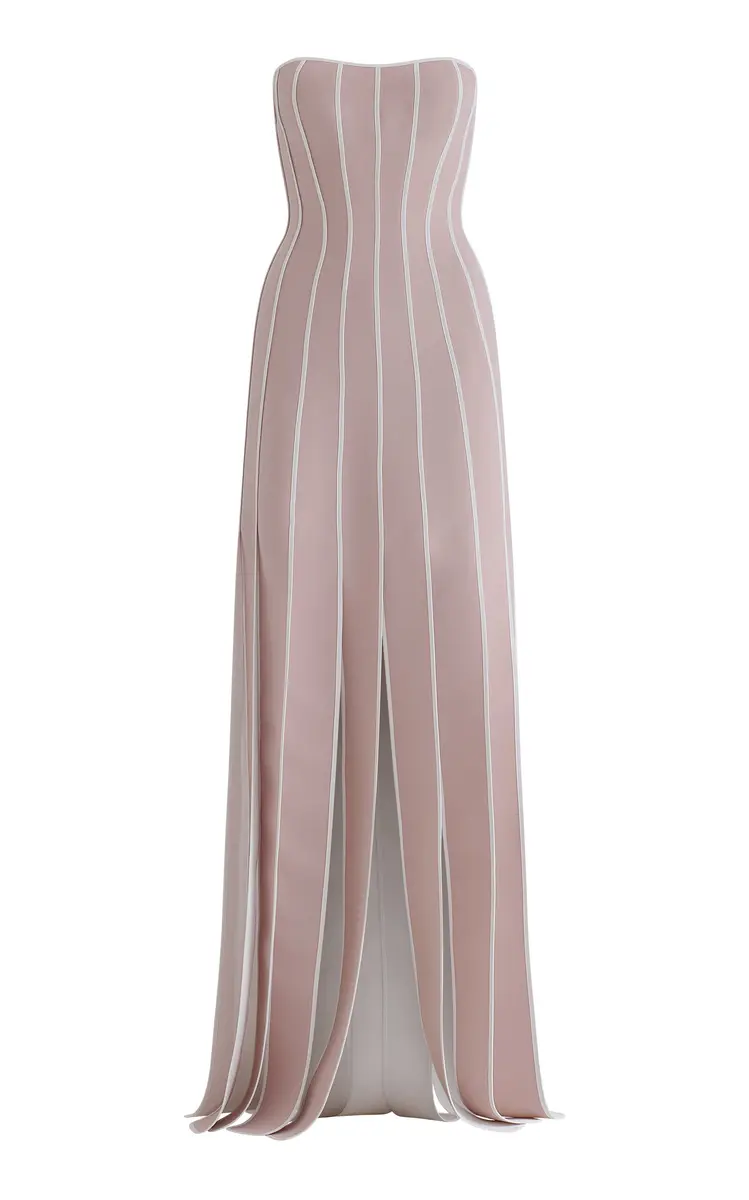 Maticevski Sonorous Strapless Crepe Gown
