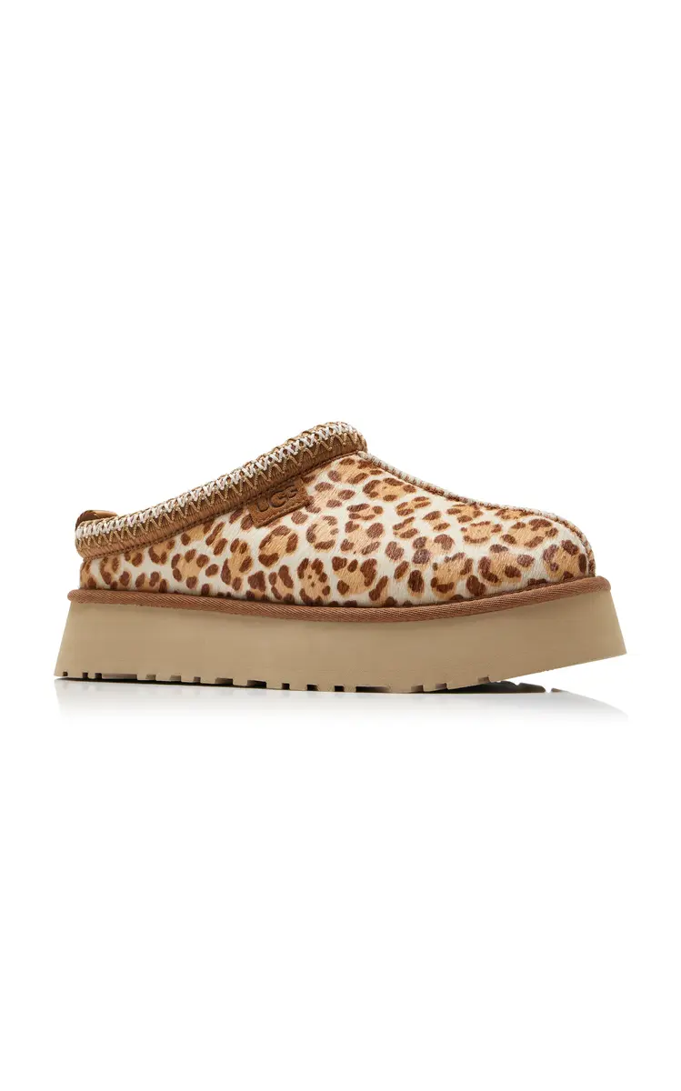 UGG Tazz Cow Hair Platform Slippers | Thumbnail 4 UGG Tazz Cow Hair Platform Slippers | Thumbnail 4