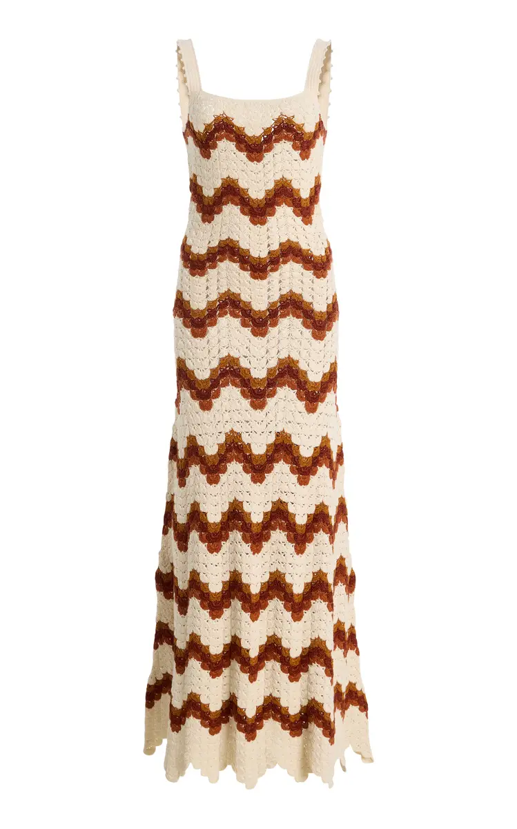 ESCVDO Marea Crocheted Cotton Maxi Dress | Thumbnail 8 ESCVDO Marea Crocheted Cotton Maxi Dress | Thumbnail 8
