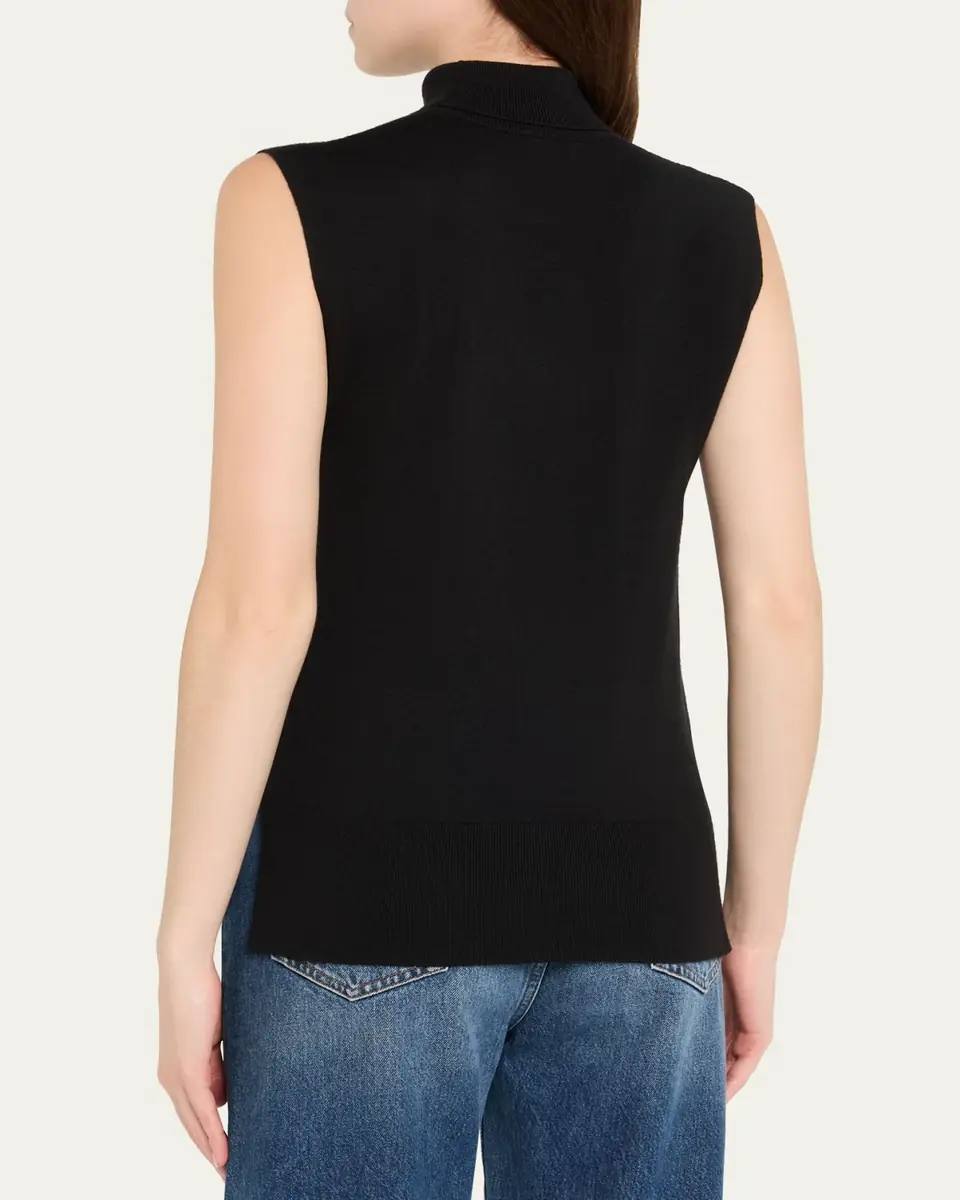 Toteme Sleeveless Turtleneck Sweater | Thumbnail 8 Toteme Sleeveless Turtleneck Sweater | Thumbnail 8