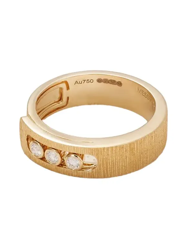 Move Noa Ciselé 18-karat Gold Diamond Ring Move Noa Ciselé 18-karat Gold Diamond Ring