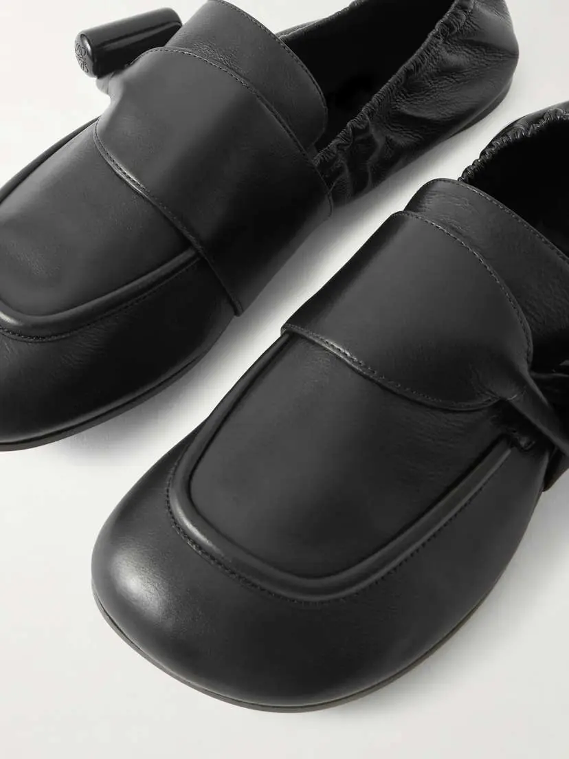 Loewe Toggle Embellished Leather Loafers | Thumbnail 5 Loewe Toggle Embellished Leather Loafers | Thumbnail 5