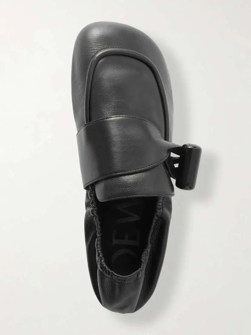 Loewe Toggle Embellished Leather Loafers | Thumbnail 6 Loewe Toggle Embellished Leather Loafers | Thumbnail 6