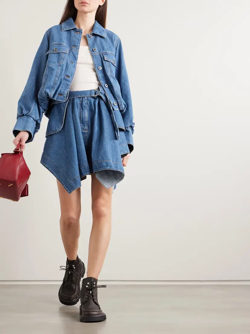 Loewe Gathered Denim Jacket | Thumbnail 2