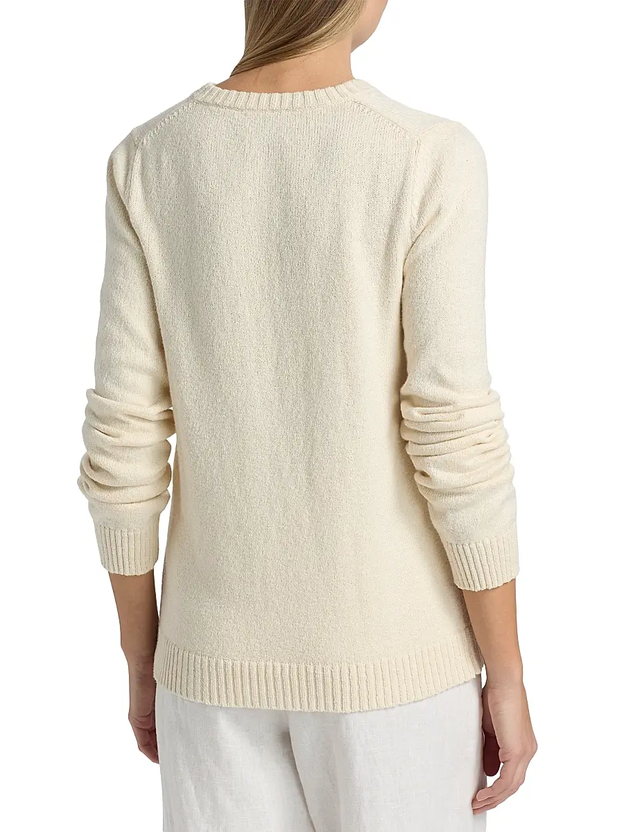 The Elder Statesman Women's Nora Lite Ruth Cotton Cardigan | Thumbnail 5 The Elder Statesman Women's Nora Lite Ruth Cotton Cardigan | Thumbnail 5
