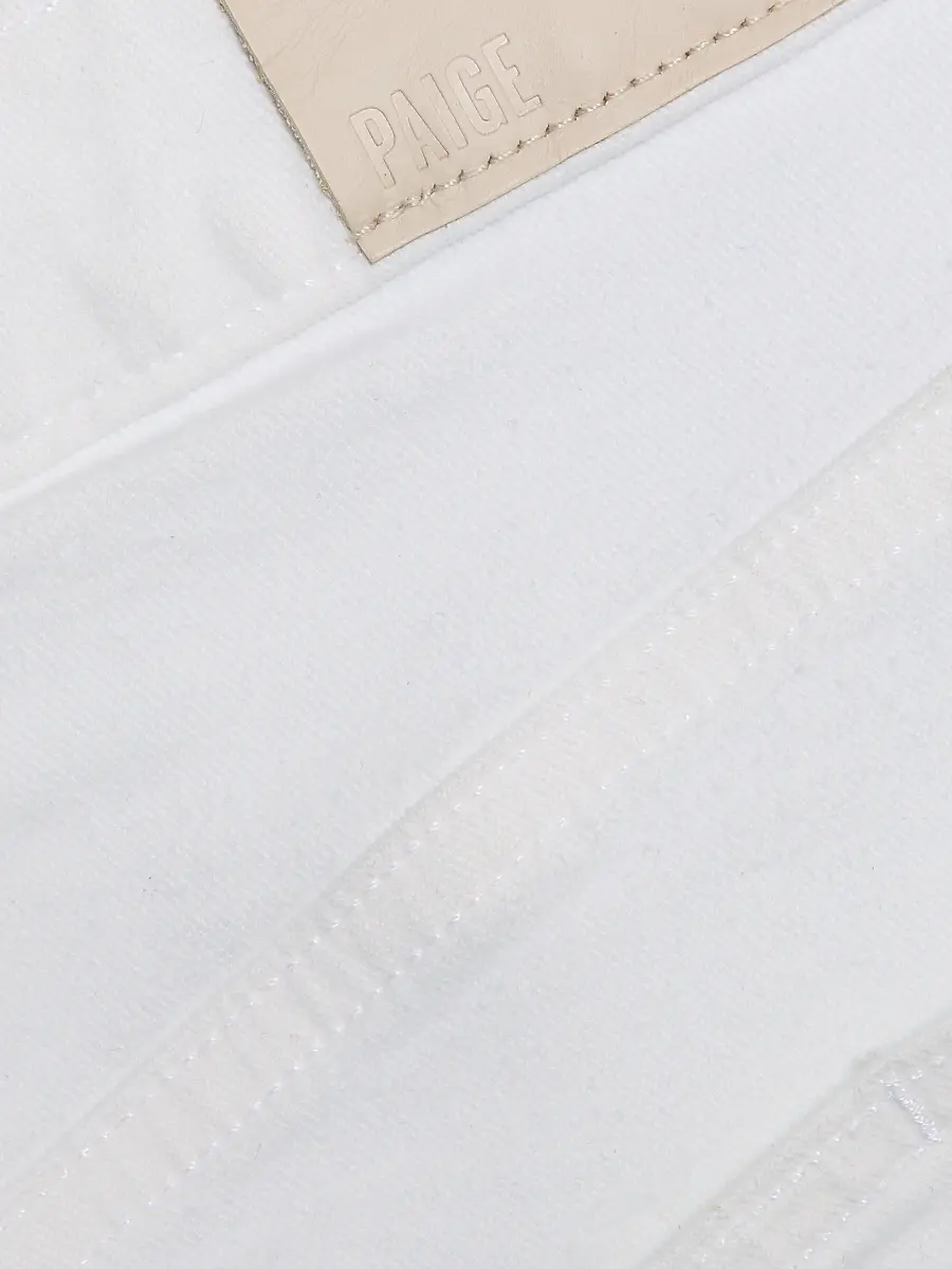 PAIGE Women's Dani Stretch Cotton Twill Shorts | Thumbnail 7