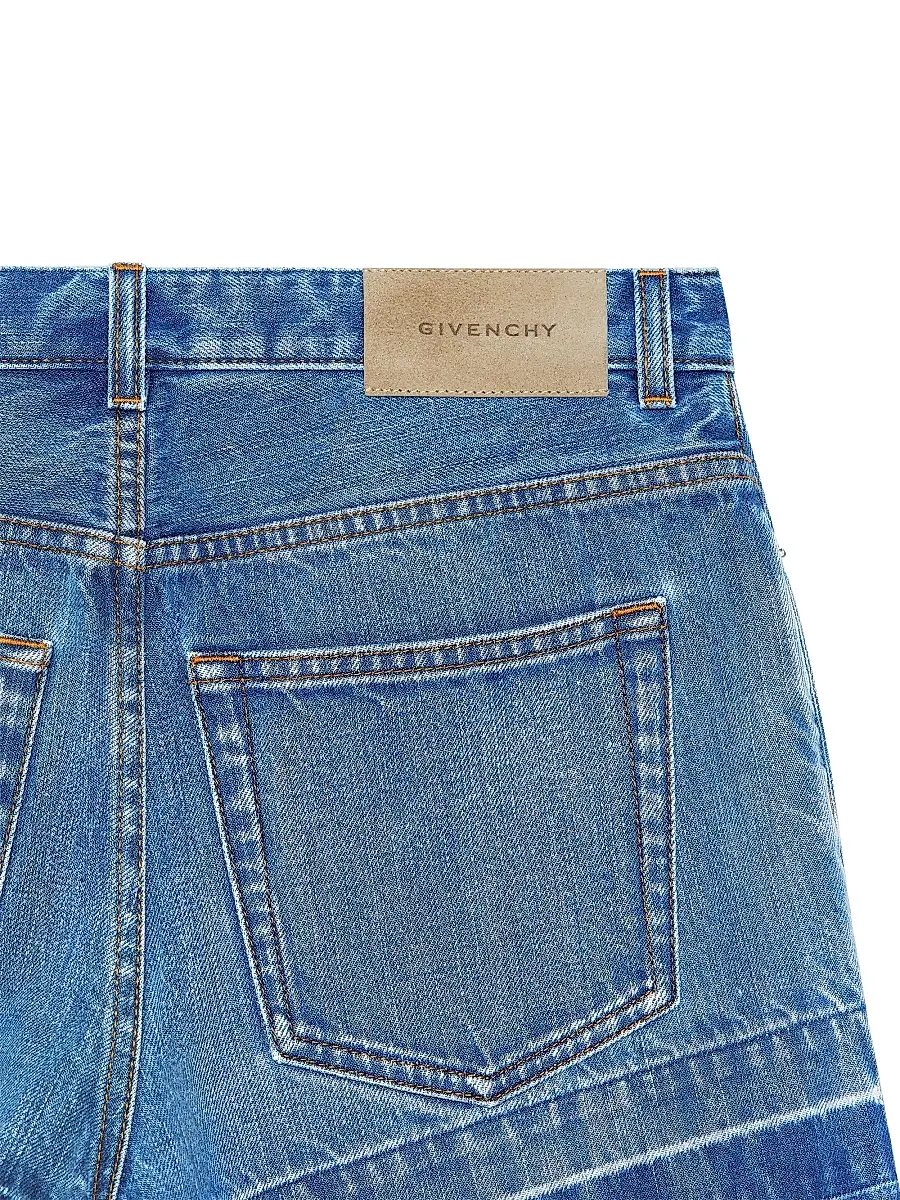 Givenchy Women's Shorts in medium blue denim | Thumbnail 5 Givenchy Women's Shorts in medium blue denim | Thumbnail 5