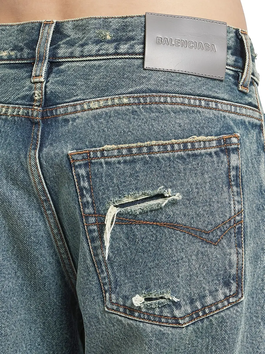 Balenciaga Women's Regular Fit Jeans | Thumbnail 5 Balenciaga Women's Regular Fit Jeans | Thumbnail 5