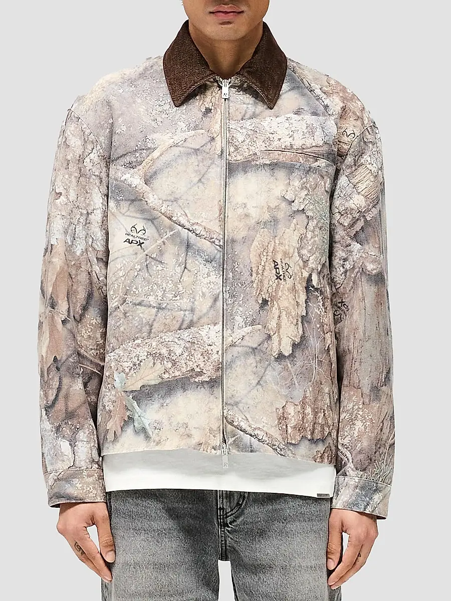 Represent Men's Real Tree Camouflage Trucker Jacket | Thumbnail 3 Represent Men's Real Tree Camouflage Trucker Jacket | Thumbnail 3