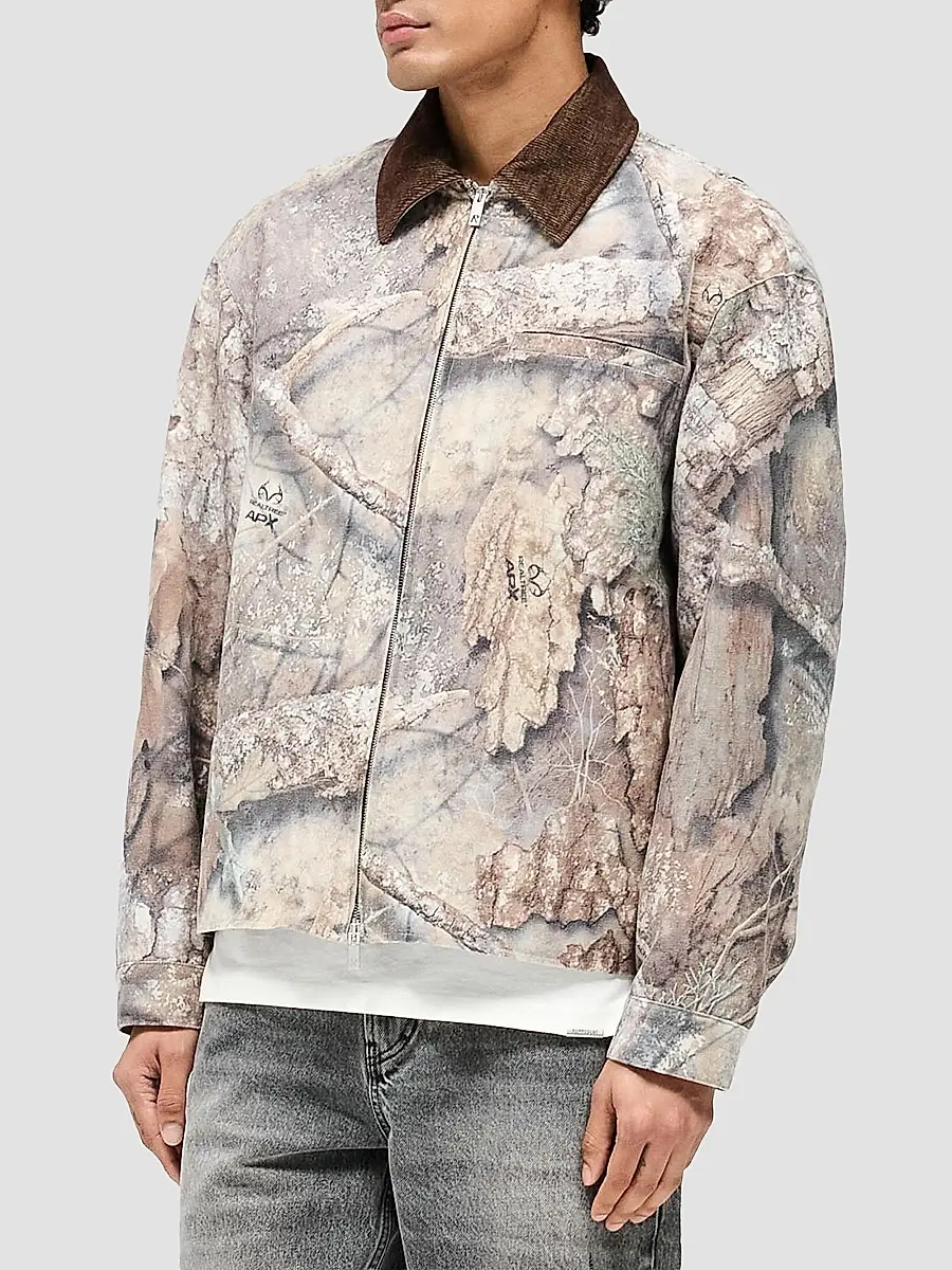 Represent Men's Real Tree Camouflage Trucker Jacket | Thumbnail 5 Represent Men's Real Tree Camouflage Trucker Jacket | Thumbnail 5
