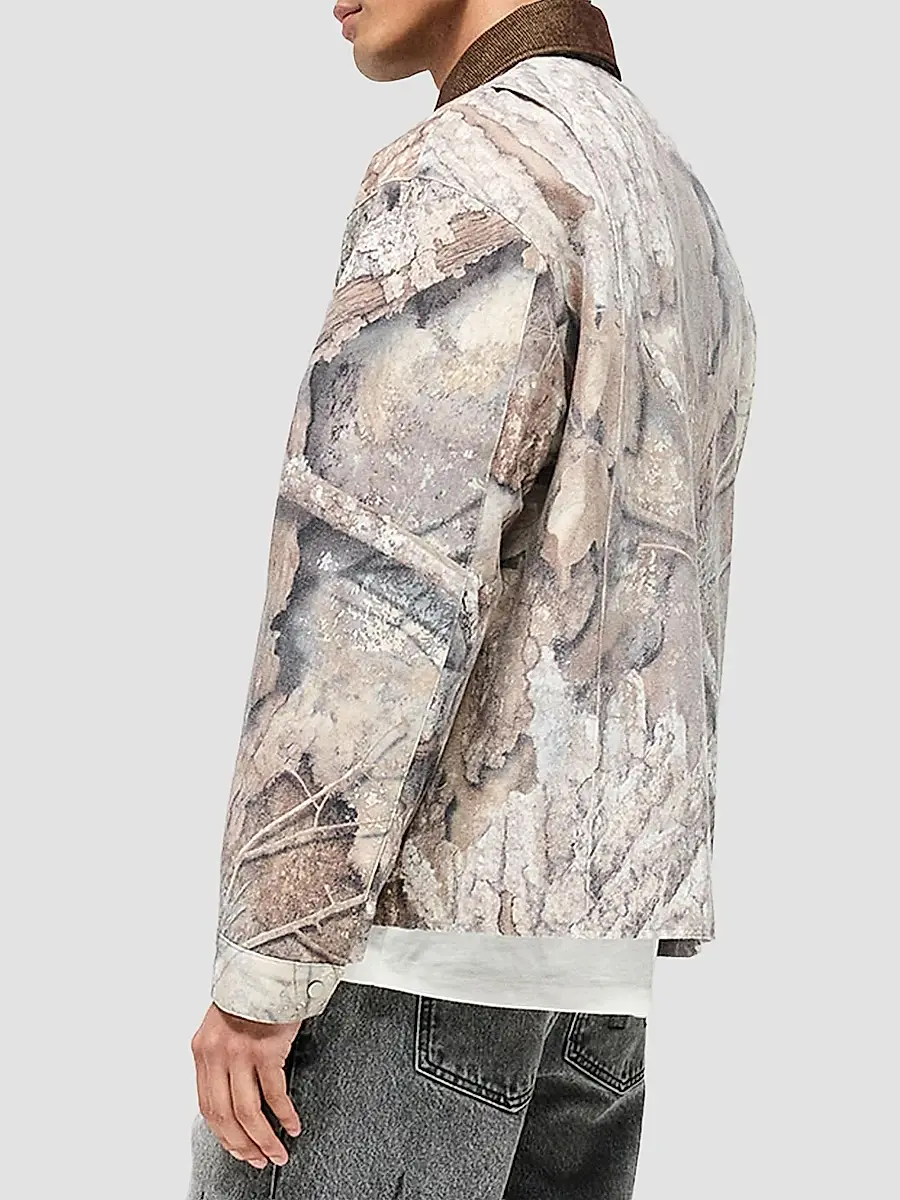 Represent Men's Real Tree Camouflage Trucker Jacket | Thumbnail 6 Represent Men's Real Tree Camouflage Trucker Jacket | Thumbnail 6