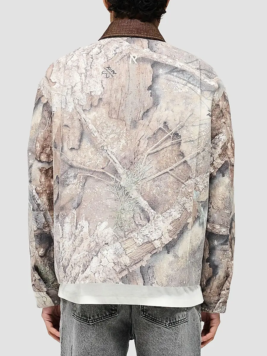 Represent Men's Real Tree Camouflage Trucker Jacket | Thumbnail 7 Represent Men's Real Tree Camouflage Trucker Jacket | Thumbnail 7