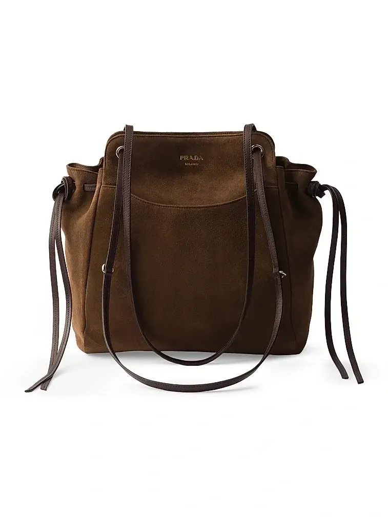 Women's Carry Medium Suede Tote Bag Women's Carry Medium Suede Tote Bag