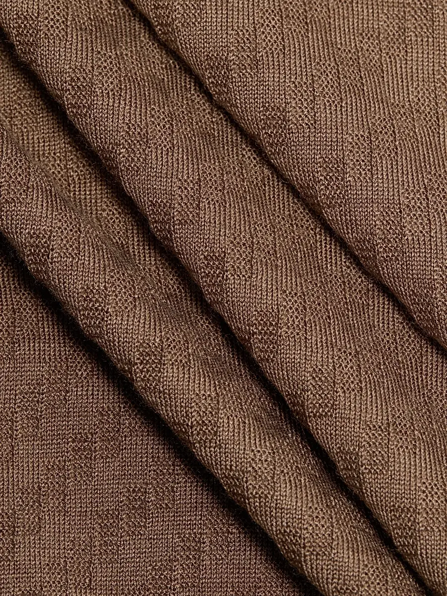 Emporio Armani Men's Textured Jacquard Polo Shirt | Thumbnail 7