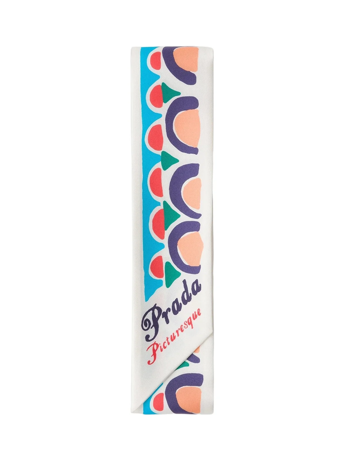 Women's Printed Silk Twill Skinny Scarf Women's Printed Silk Twill Skinny Scarf