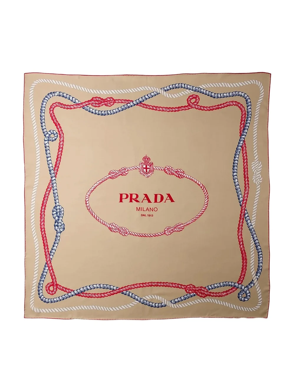 Women's Printed Silk Twill Scarf