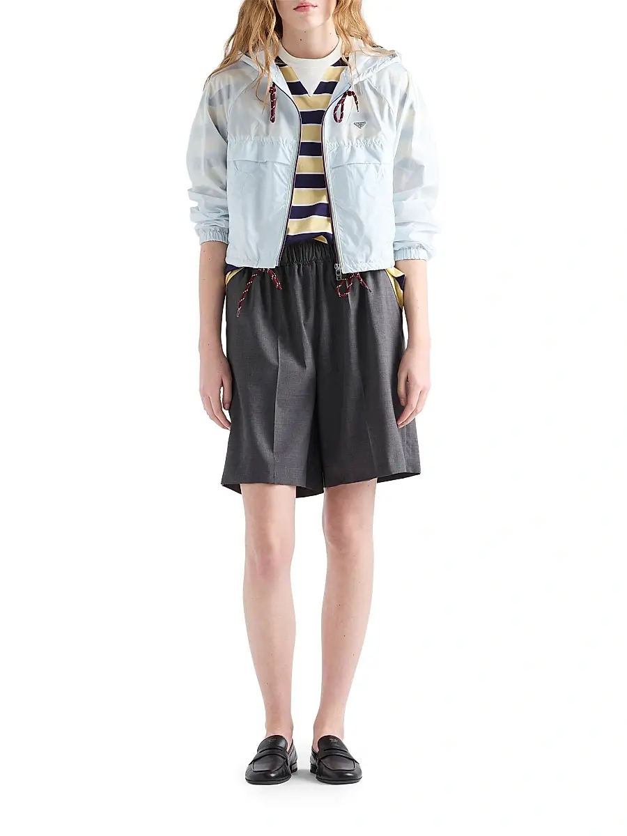Prada Women's Lightweight Re-Nylon Jacket | Thumbnail 6
