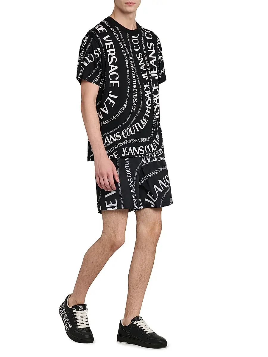 Versace Jeans Couture Men's Logo Print T-Shirt | Thumbnail 2 Versace Jeans Couture Men's Logo Print T-Shirt | Thumbnail 2