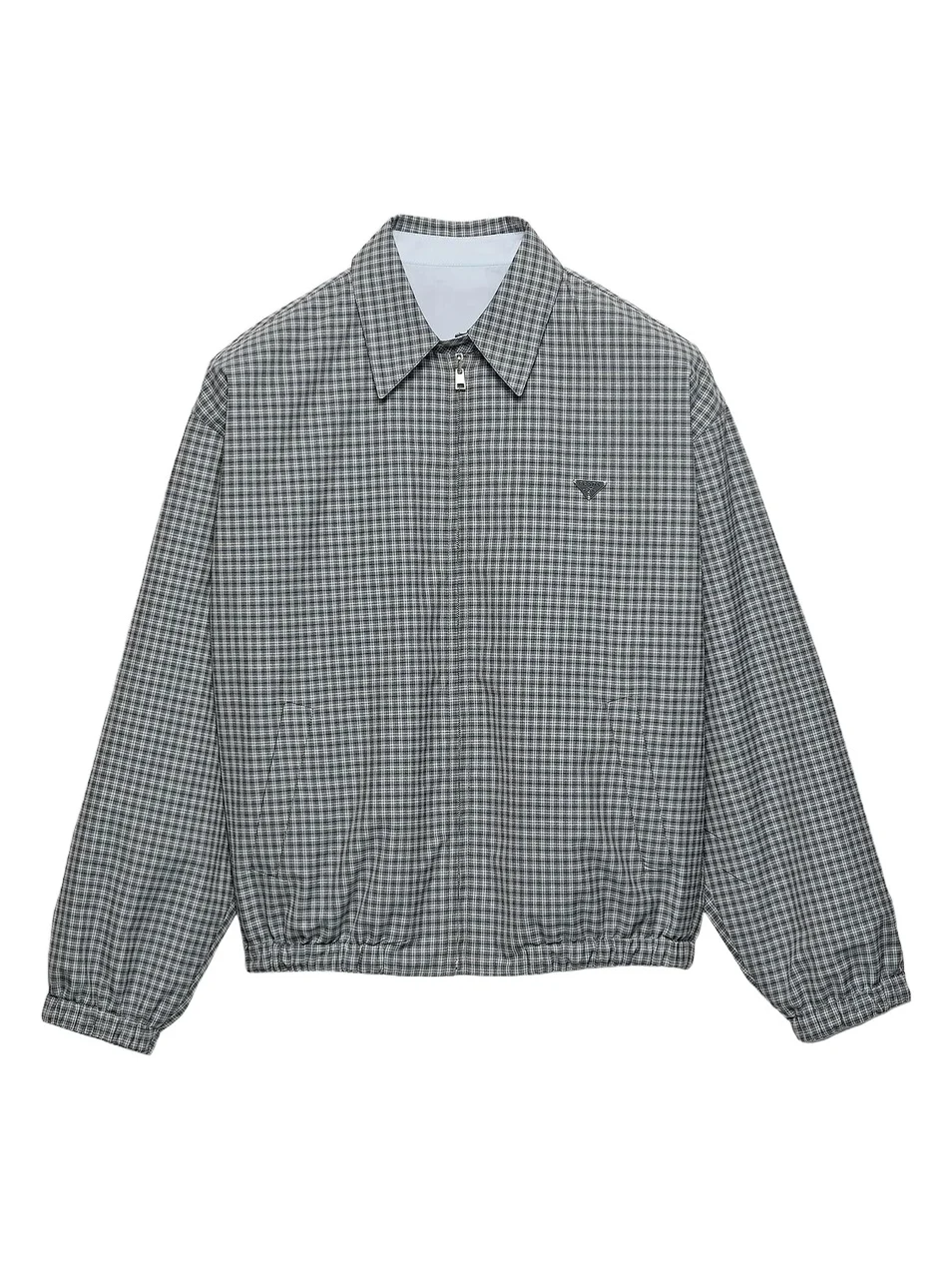 Prada Women's Checked Poplin Jacket