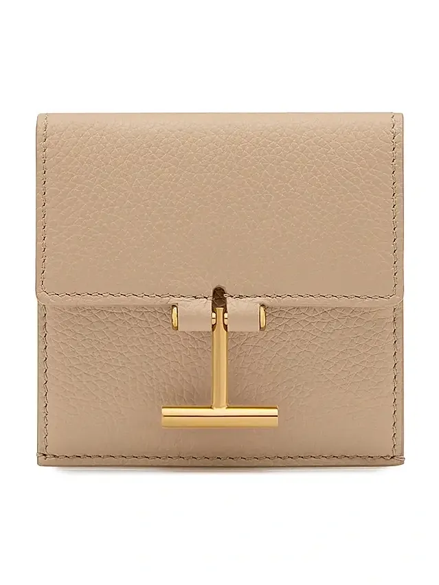 Women's Tara Logo Leather Card Holder Women's Tara Logo Leather Card Holder