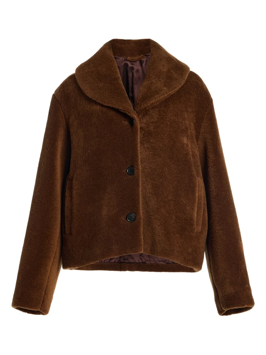 Kallmeyer Marlie Shawl-Collar Wool Jacket