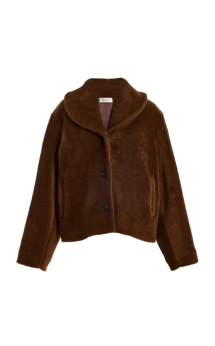 Kallmeyer Marlie Shawl-Collar Wool Jacket