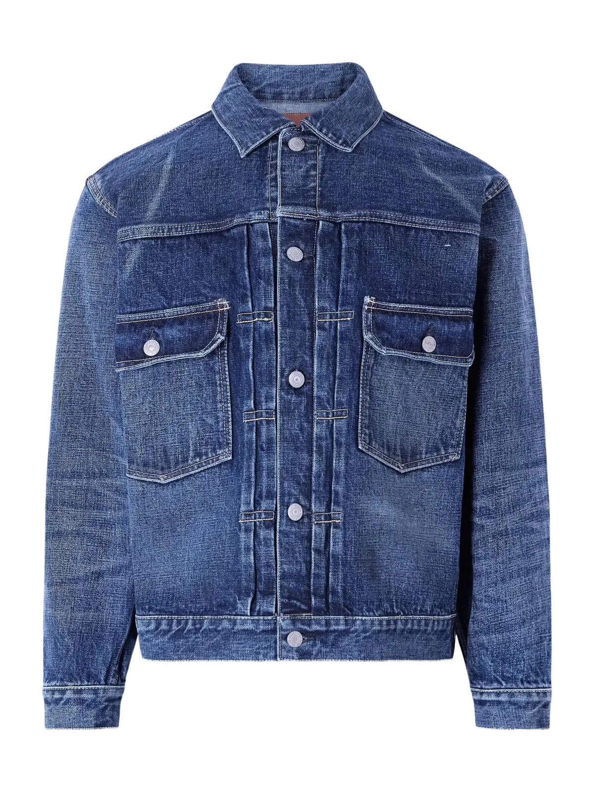 FULLCOUNT Type 2 Fear of the Dark Selvedge Denim Jacket - Men
